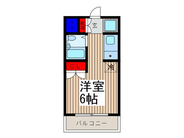 マエタハウスの物件間取画像